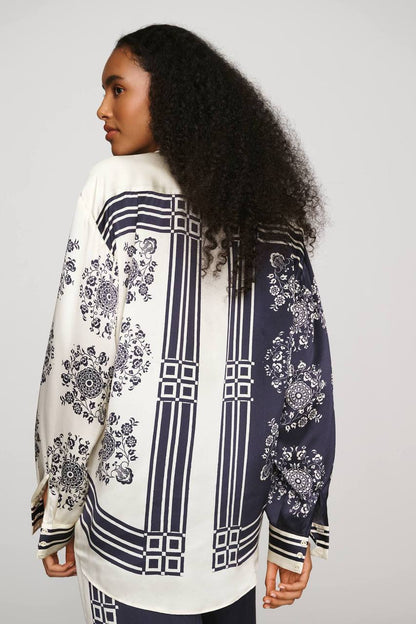 ALM Bandera Silk Buttondown Shirt | Trousers