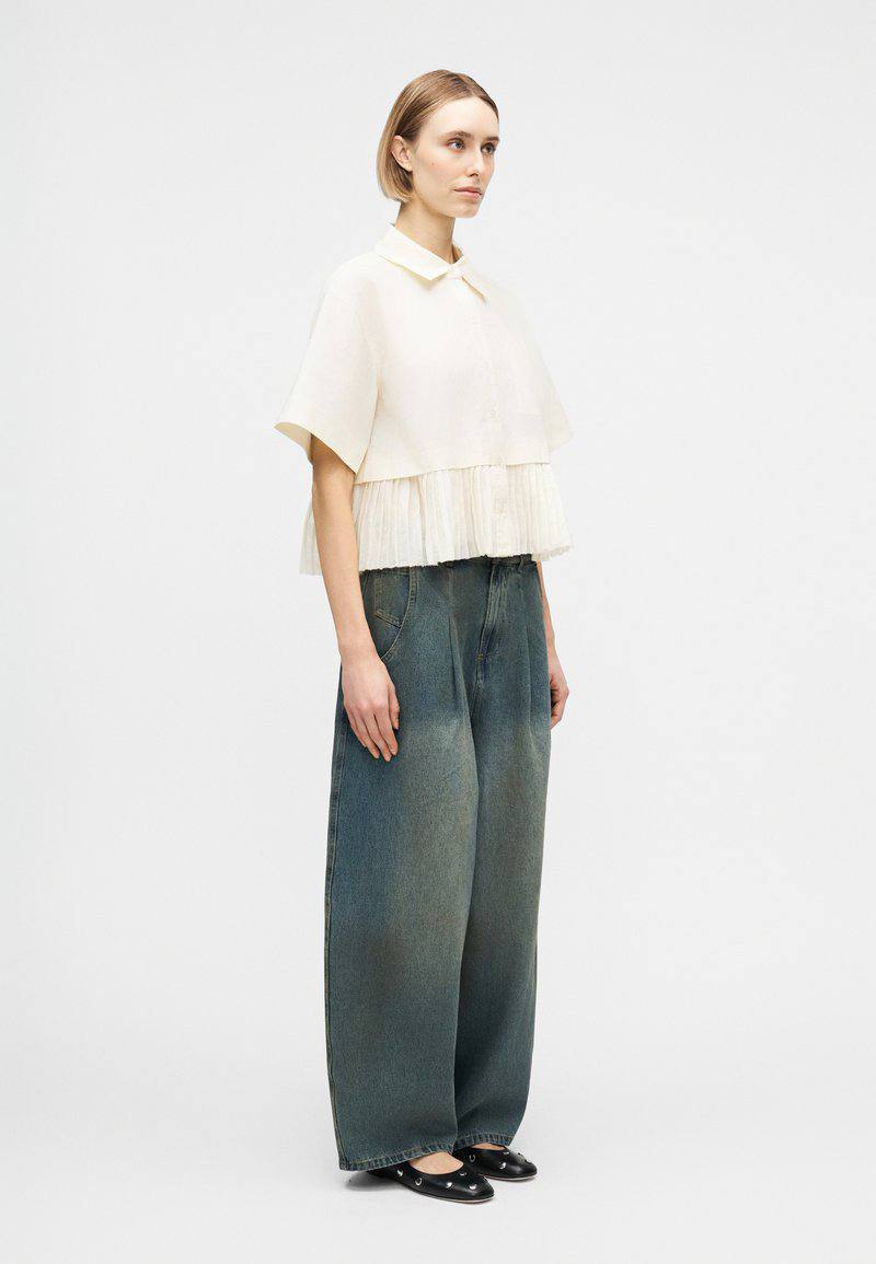 SE Solene Solid Combo Shirt