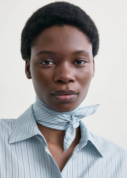 TOT: Striped Silk Scarf