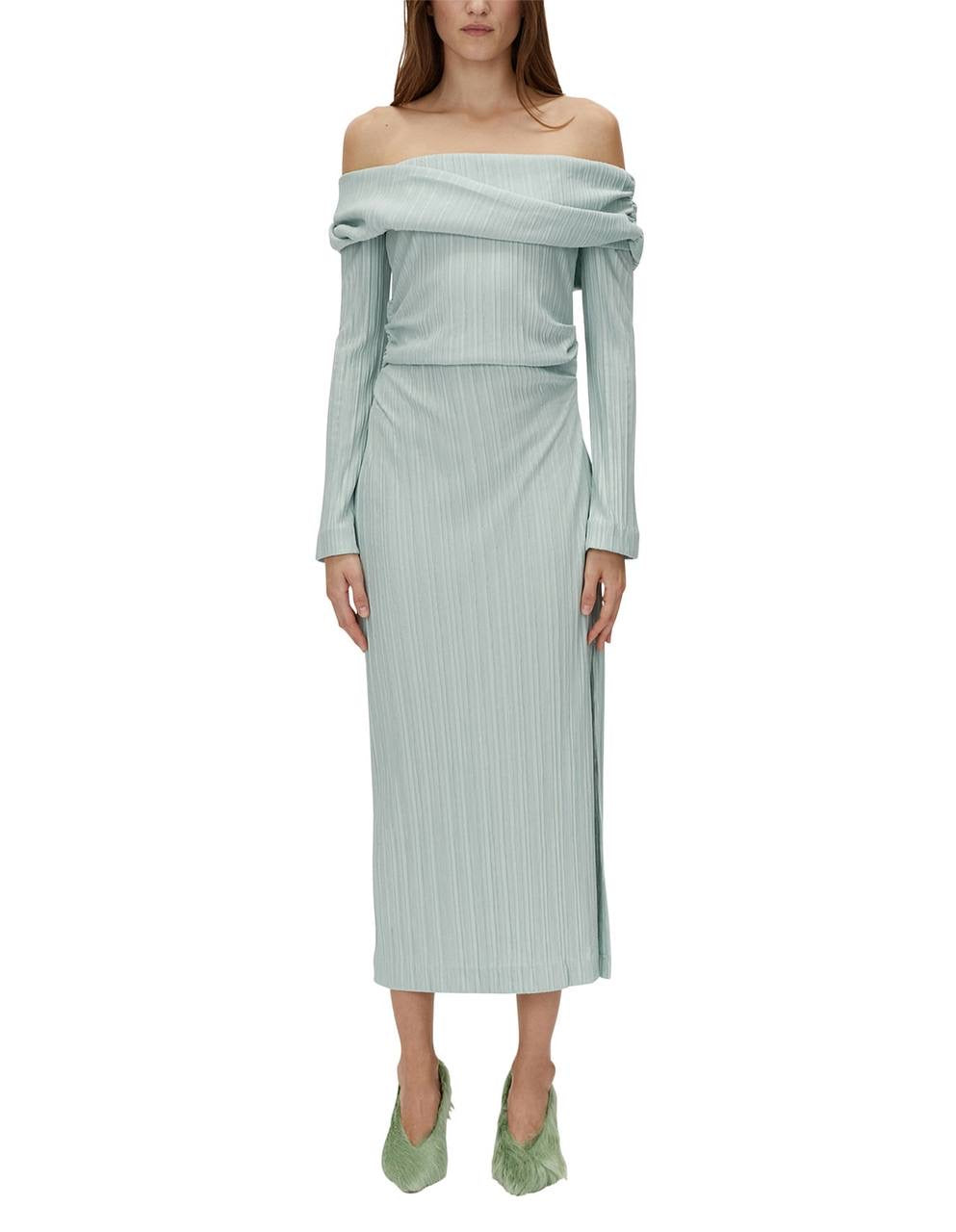 CM Shaw Off The Shoulder Midi Dress