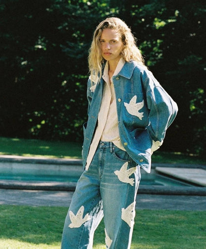 SE Blue Payton Denim Jacket