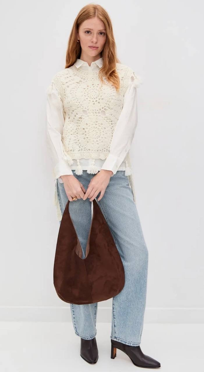 SE Nara Crochet Combo Shirt