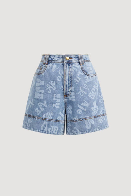 AJ Cary Denim Short