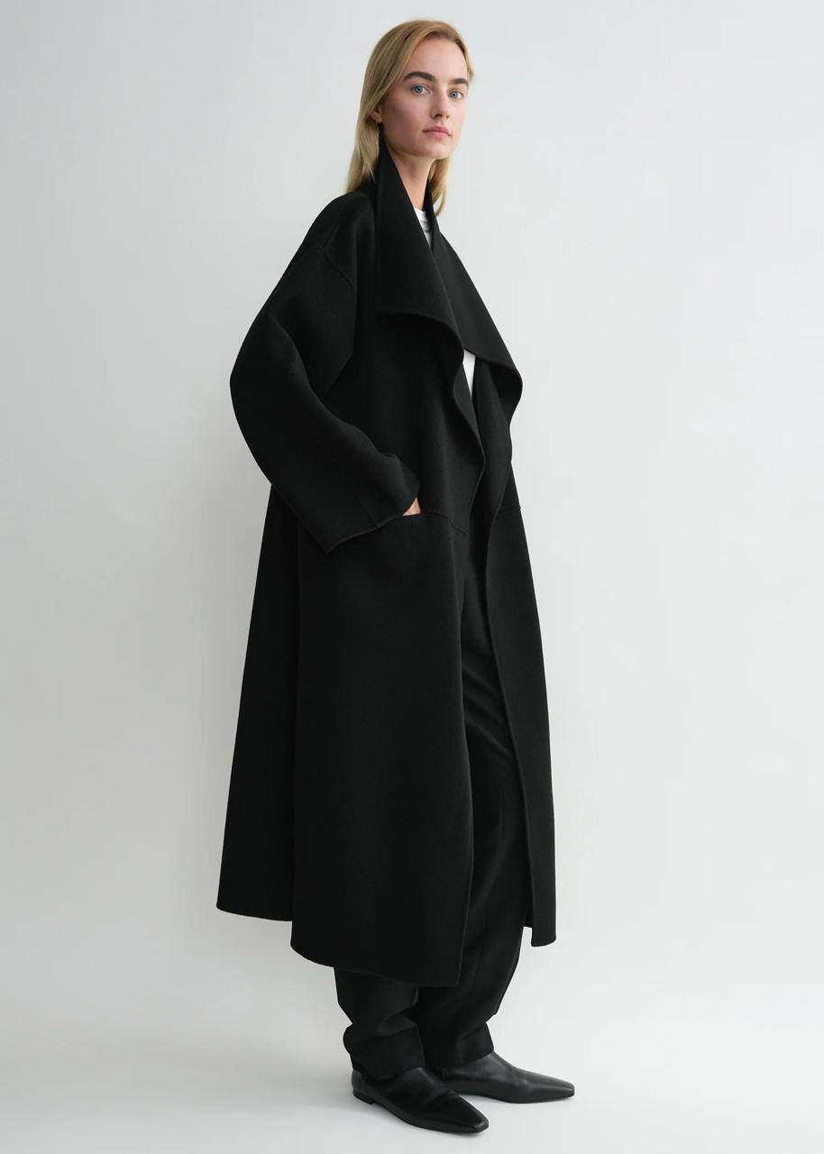 3 Colors! Tot Annecy Signature Wool-Cashmere Coat