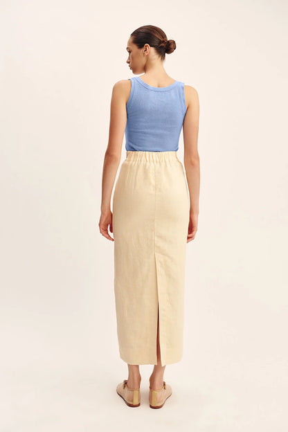 PSE Rio Linen Vest | Trousers | Emma Pencil Midi Skirt | Set
