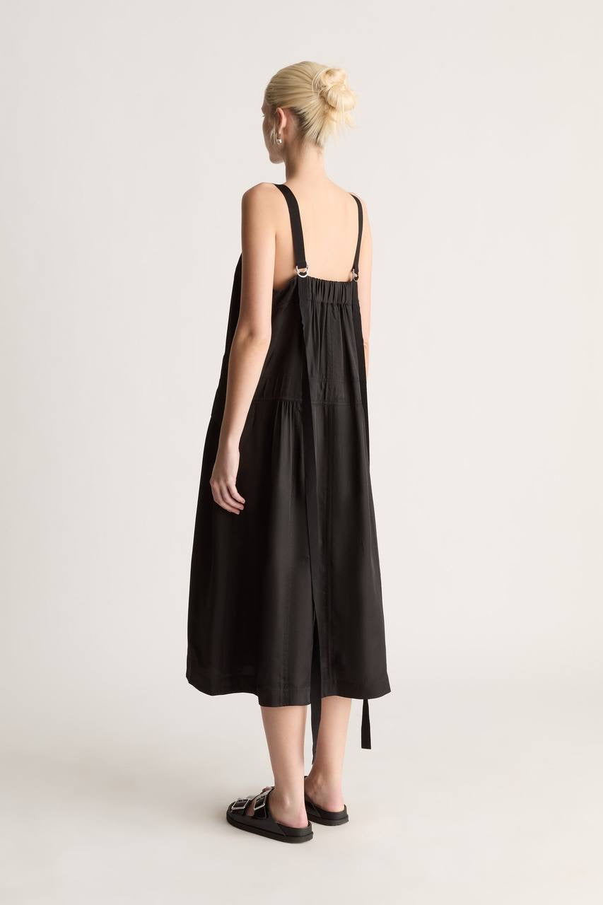 LM Simone Apron Viscose Midi Dress