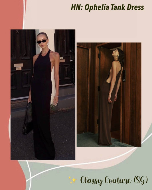 HN Ophelia Viscose Tank Maxi Dress