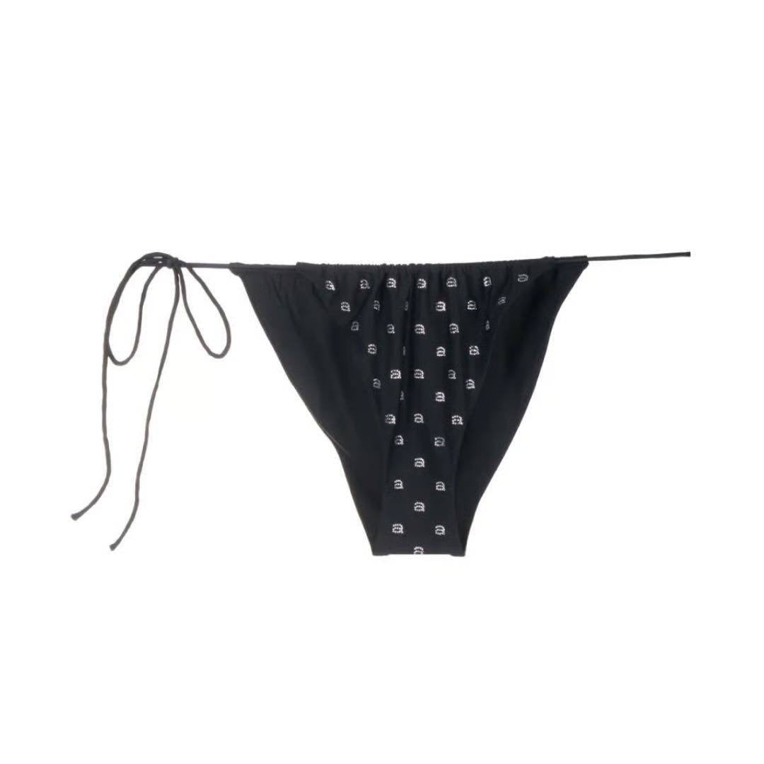 AW Black Hotfix Bikini Top | Bottom | Set