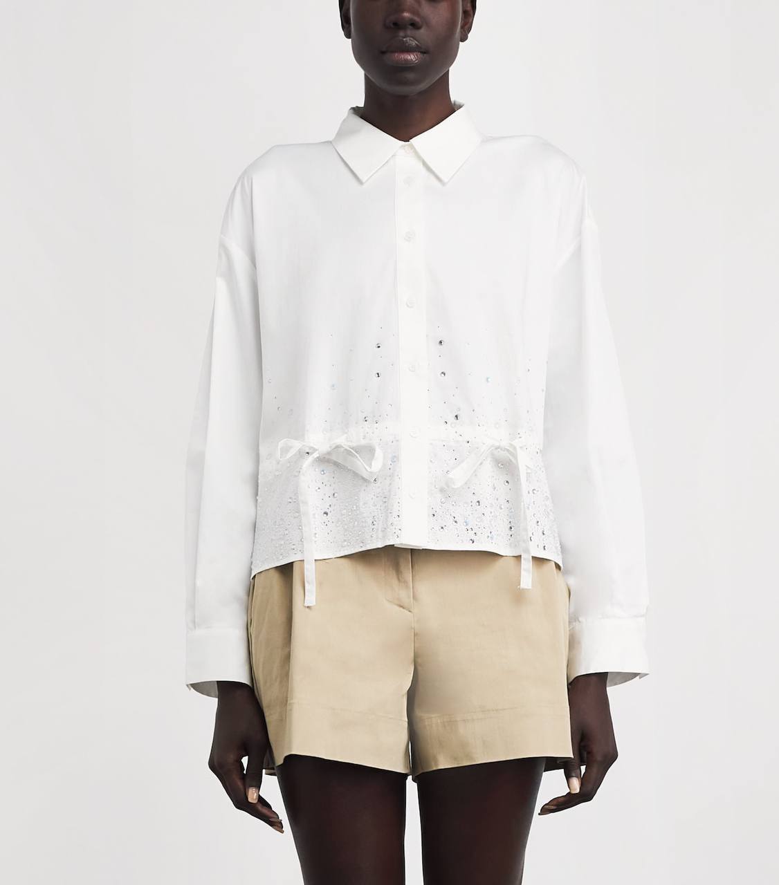 MJ Cotton Embellished Blouse
