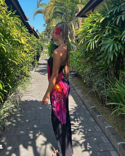 Restock! RB Pascala Viscose Jersey Halter Maxi Dress