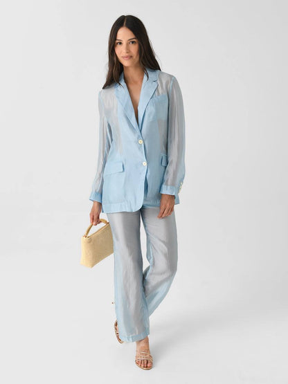TG Gilian Blazer | Madison Shirt | Pants | Sheer Organza Set