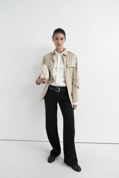 SA Classic Utility Long Sleeve Cotton Shirt