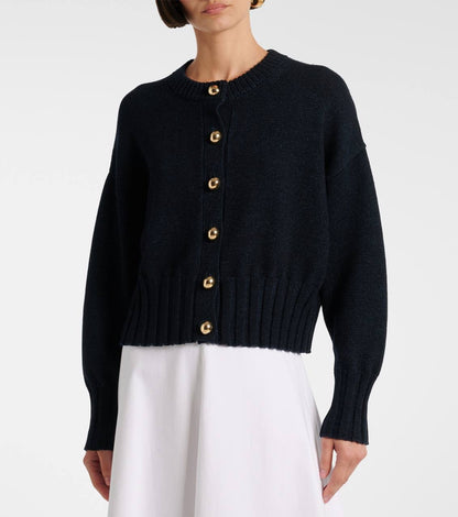 ATZ Liam Cotton-Silk Blend Sweater Cardigan