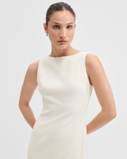 TH Flared Mini Dress in Admiral Crepe