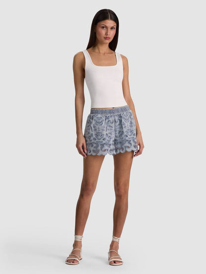 AO Lane Denim Shirt & Kenley Shorts