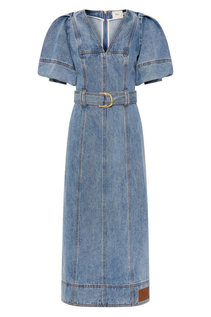 AJ Juno Denim Midi Dress | Harper Denim Midi Dress