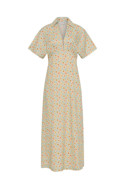 PN Jasmine Linen Midi Maxi Dress