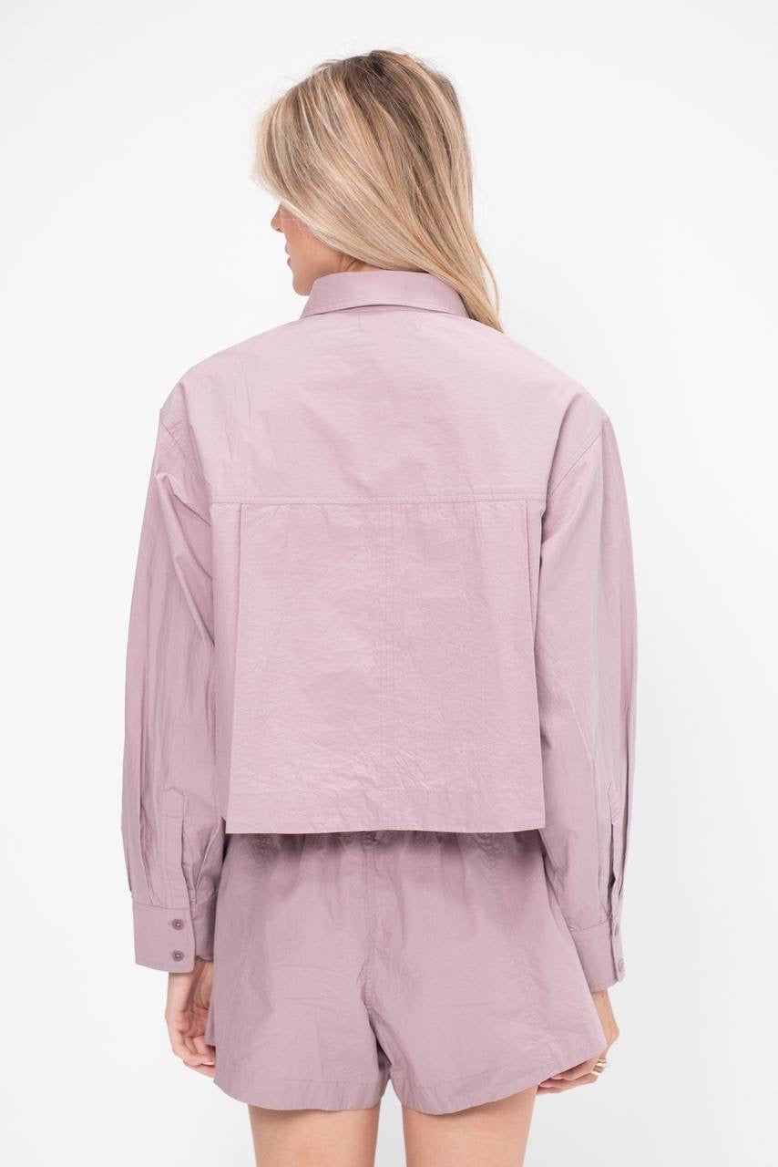 AA Nirvana Cropped Utility Shirt | Trail Shorts | Cotton Set