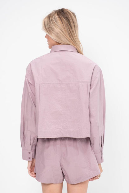 AA Nirvana Cropped Utility Shirt | Trail Shorts | Cotton Set