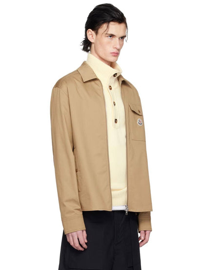 MC Men’s Cotton-blend Gabardine Shirt Jacket