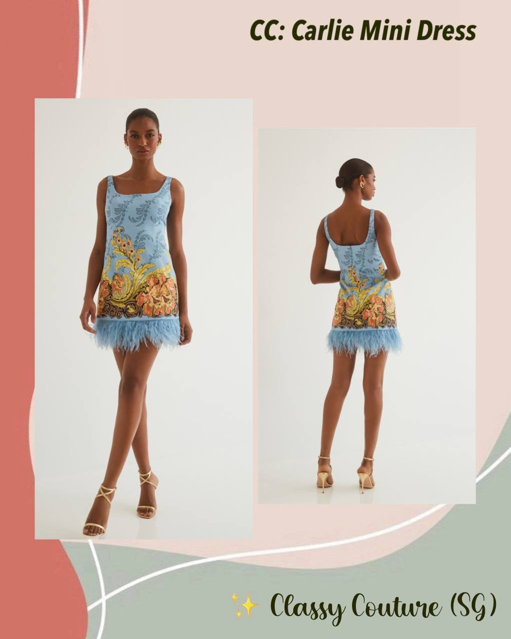 CC Carlie Cotton Mini Dress