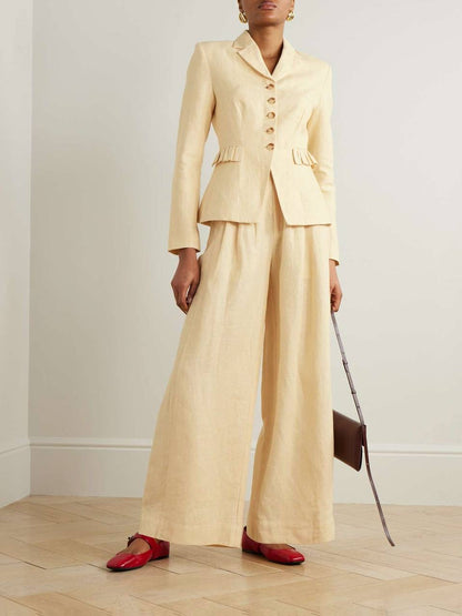 PSE Linen Matilda Jacket | Parker Trousers | Rio Top