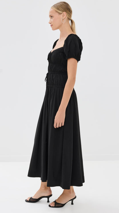 Ref Rhett Viscose-Cotton Midi Dress