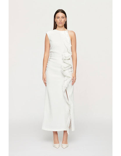 CLE Elijah Fringe Midi Maxi Dress