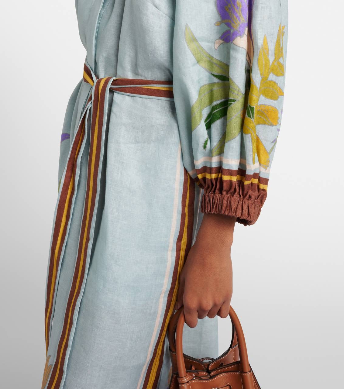 ALM Alfie Linen Shirtdress Midi Dress
