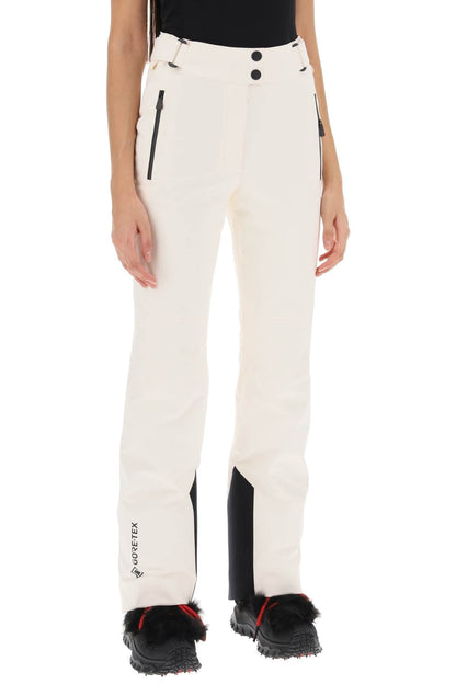 MC Grenoble Vizelle Tech Ski Down Jacket w/ Lamb Fur Trim | Belted Ski Trousers Pant | Set