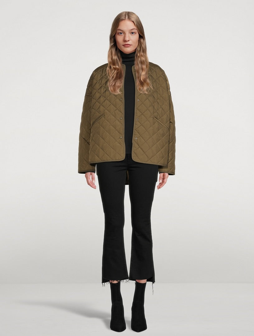 SALE! Tot Quilted Cotton Oversized Jacket