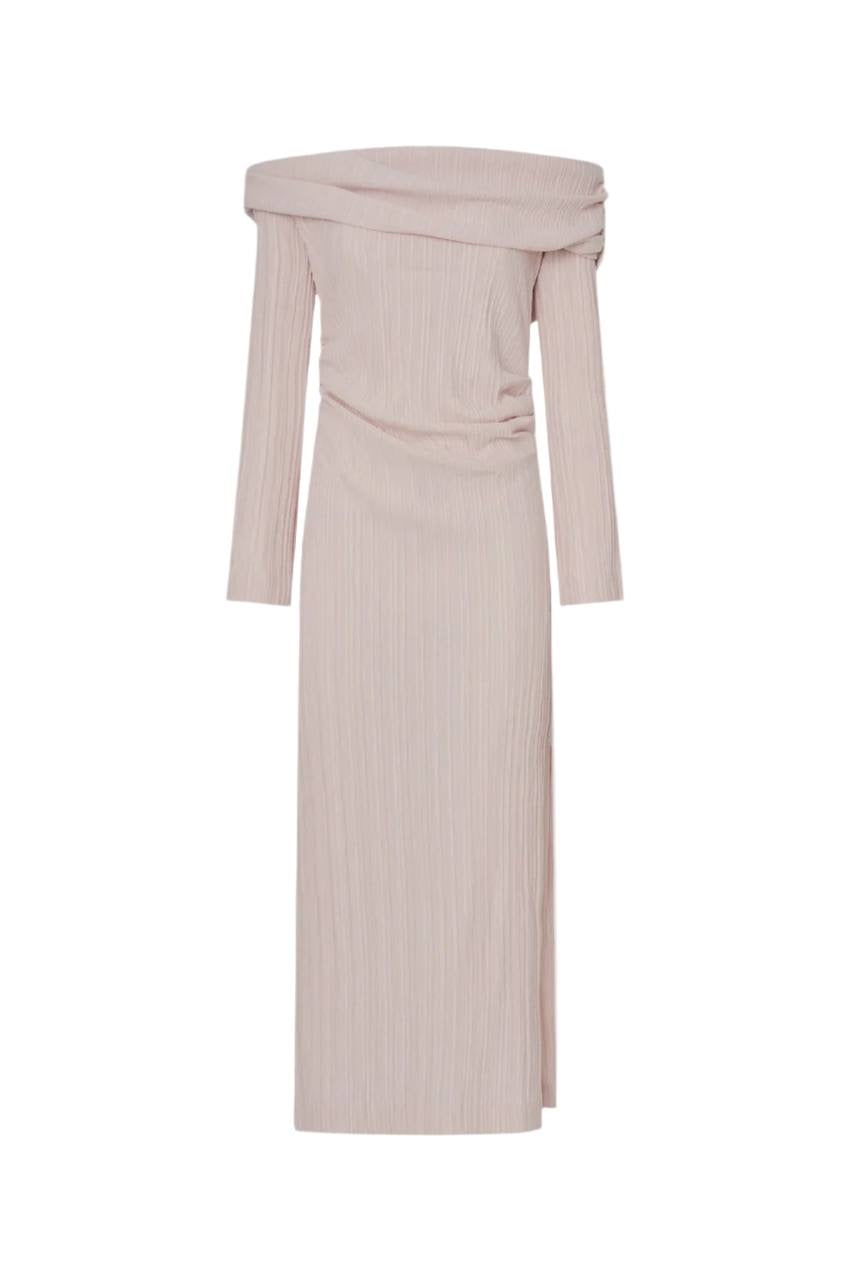 CM Shaw Off The Shoulder Midi Dress
