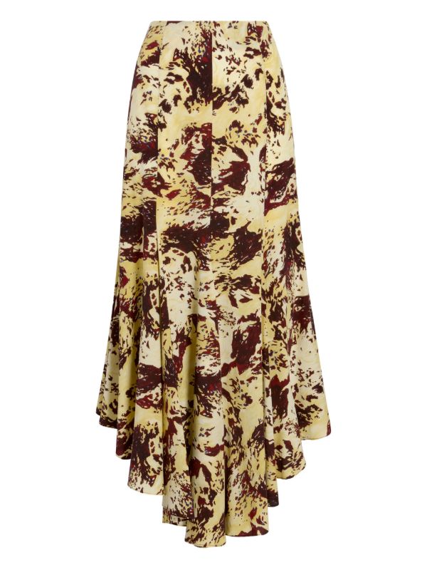 PS Adella Viscose Silk Top | Joelle Midi Skirt | Set
