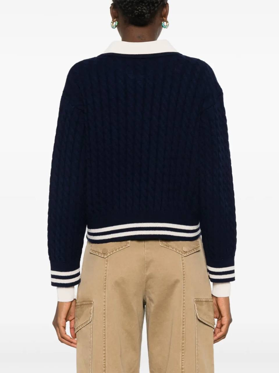 SD Fred Wool-Cashmere Cable Knit Sweater
