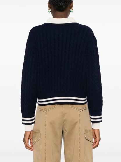 SD Fred Wool-Cashmere Cable Knit Sweater