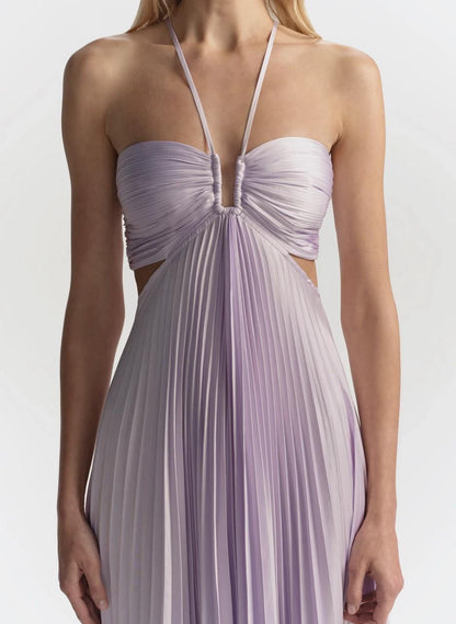 (PART 2/2) 8 Colors! ALC Moira Satin Pleated Maxi Dress