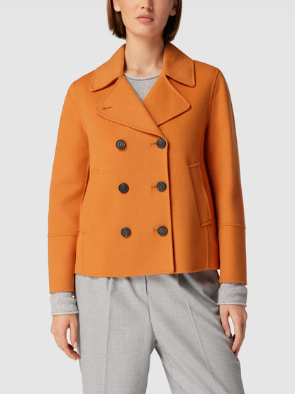 MM Teismo Wool Blend Short Coat Jacket