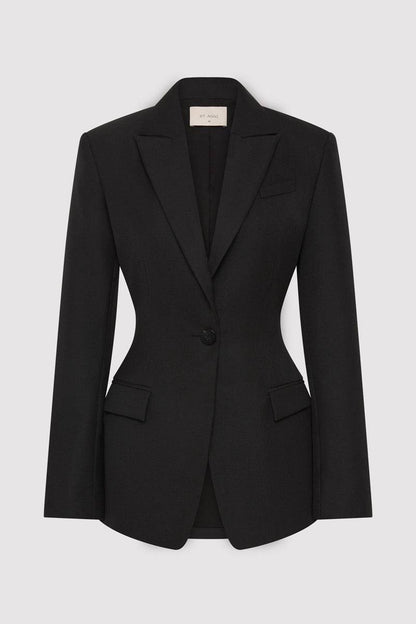 SA Contour Wool-blend Blazer