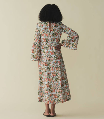 DN Noisette Cotton Midi Dress in Calico Garden