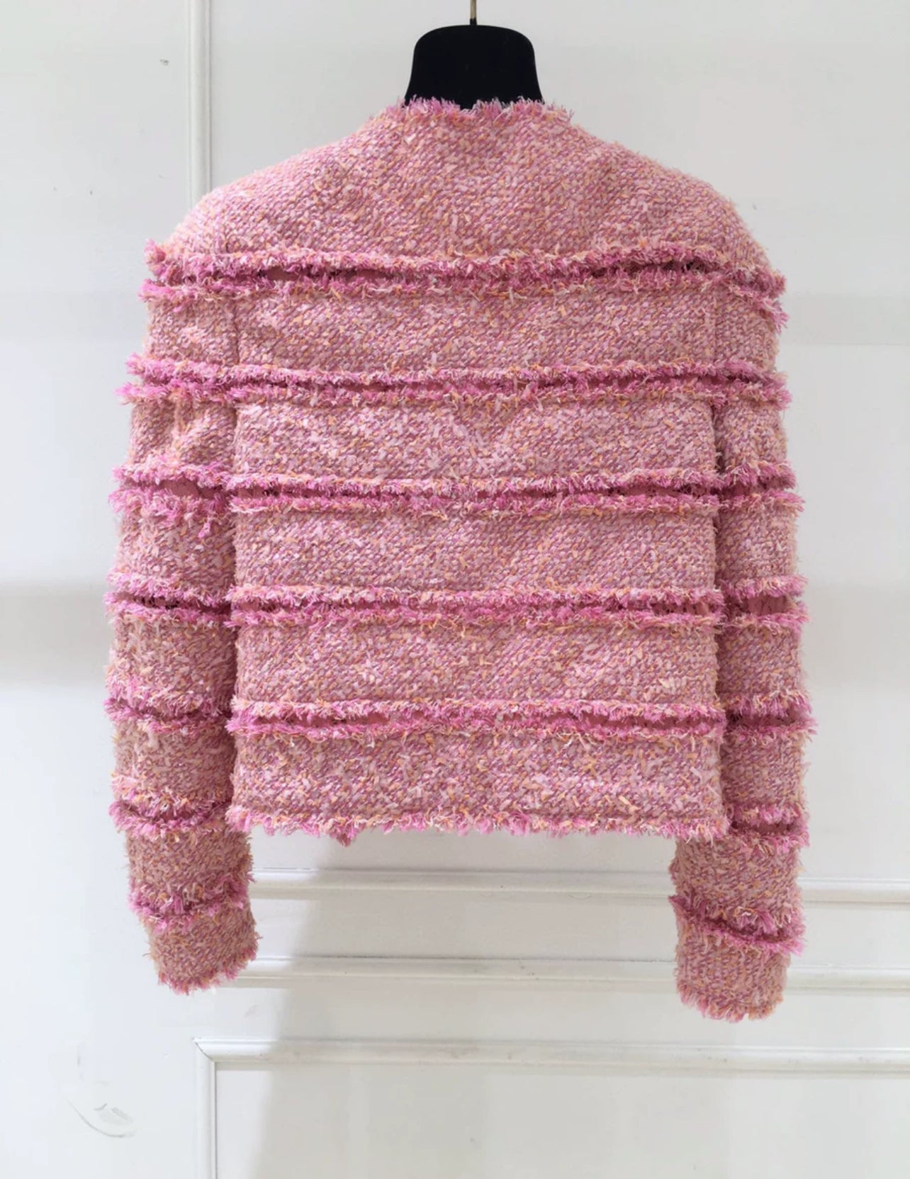 EAP Pink Stripe Tweed Jacket