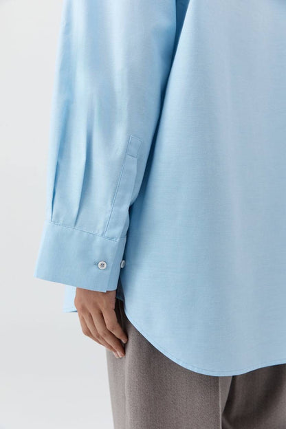 SA Oxford Organic Cotton Long Sleeve Button Down Shirt