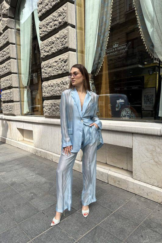 TG Gilian Blazer | Madison Shirt | Pants | Sheer Organza Set