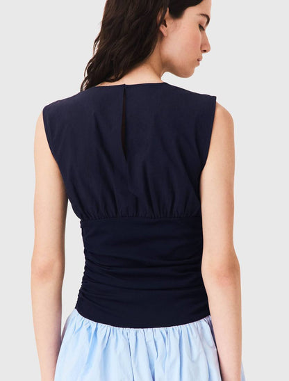 MJ Bubble Hem Mini Dress