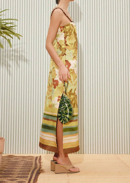 ALM Maxi Midi Dress in Linen