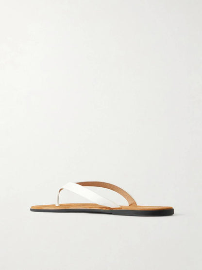 TR Beach Leather Thong Sandals Slippers