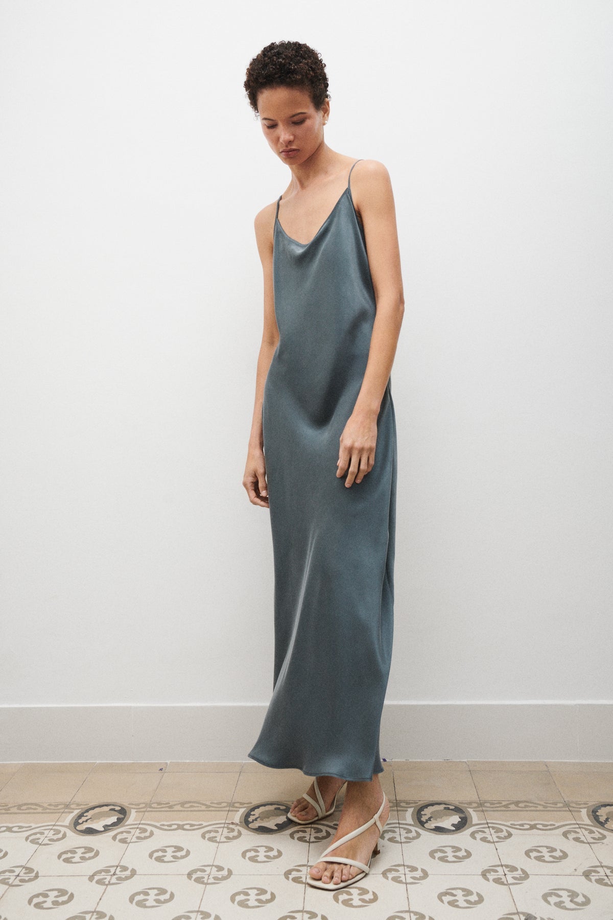 5 Colors! SL 1996 Silk Maxi Dress