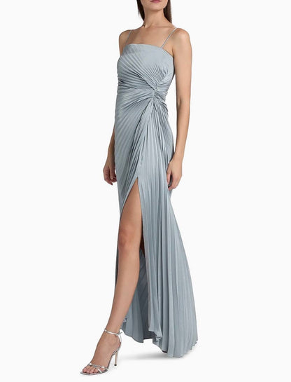 ALC Layla Strapless Pleated Gown