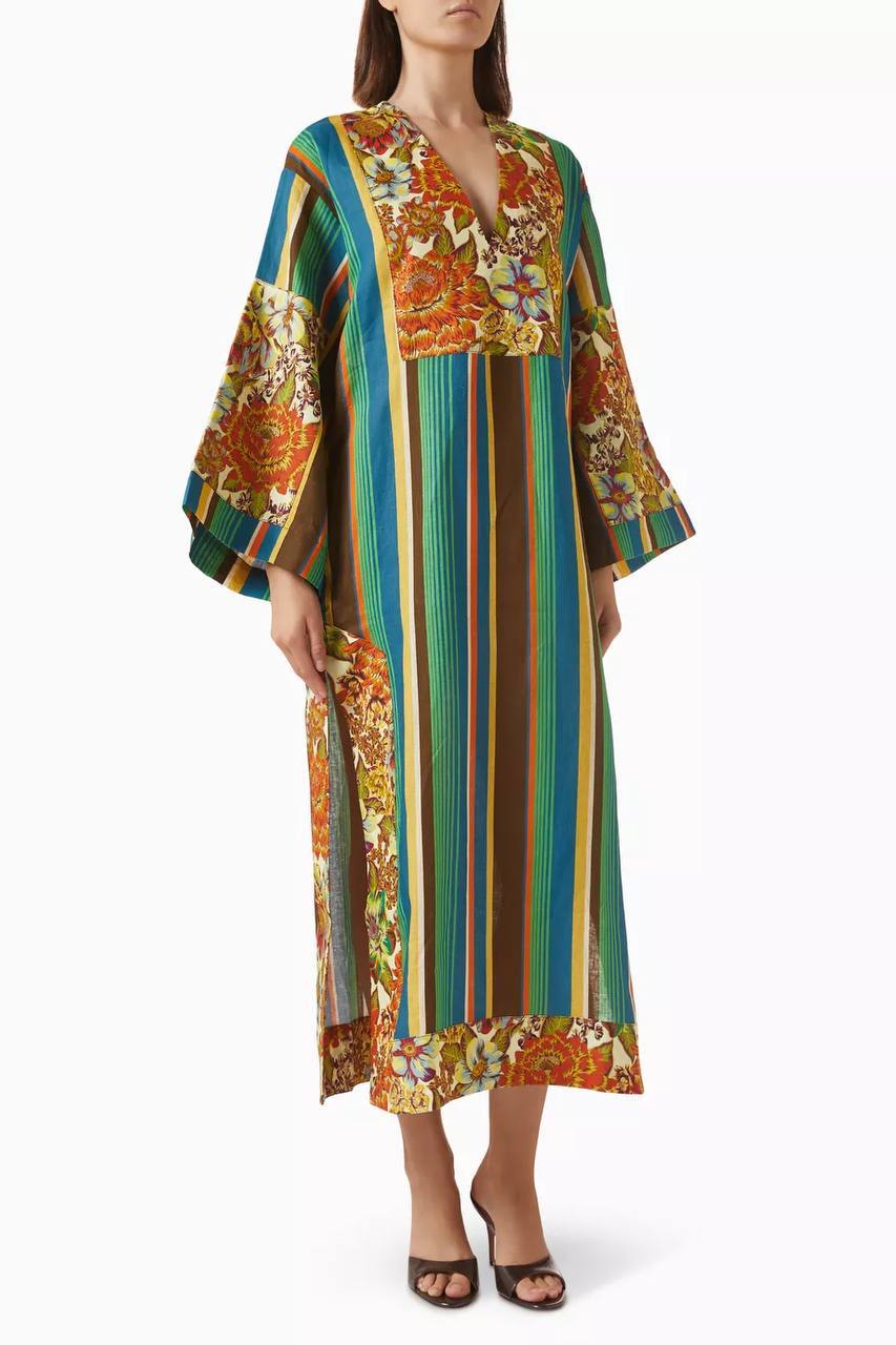 ALM Charlie Midi Dress in Linen