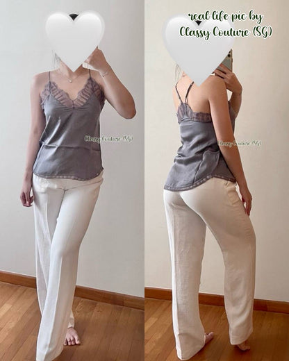 IR Berwyn Silk Lace Camisole Top