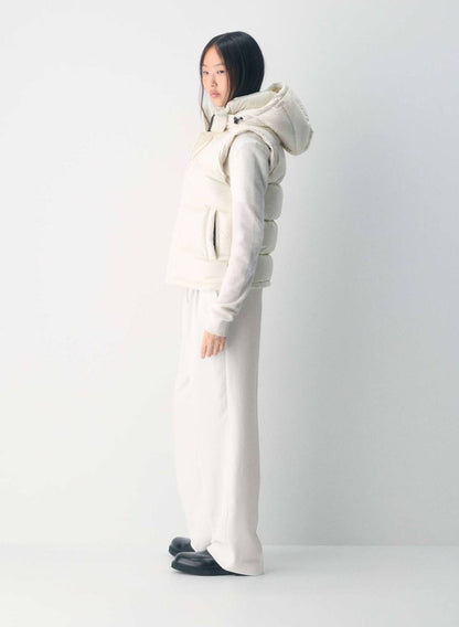 8 Colors! ARZ The Super Puff Down-filled Sleeveless Vest (removable hood)